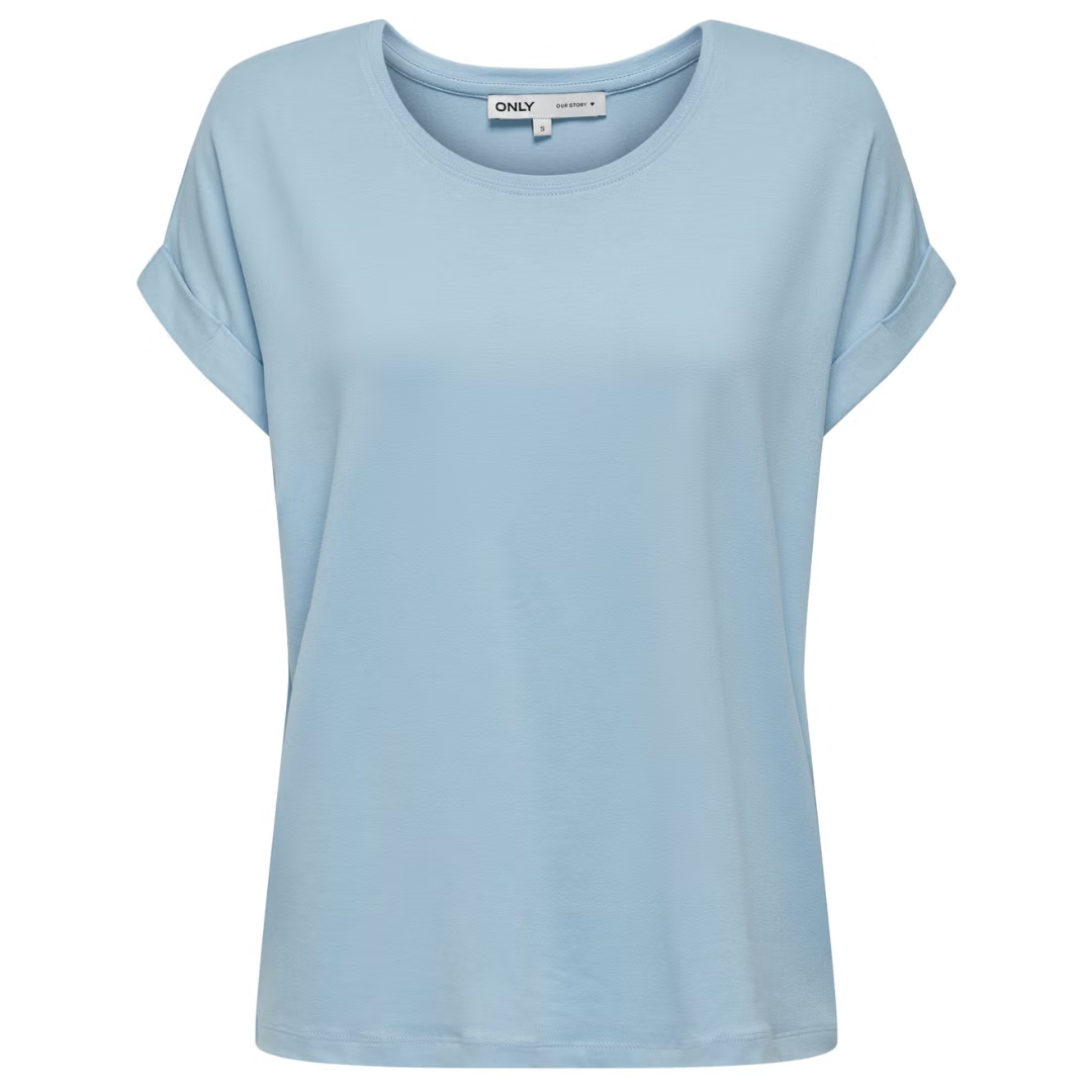 ONLY Svetloplava Ženska Majica ONLMOSTER S/S O-NECK TOP NOOS JRS